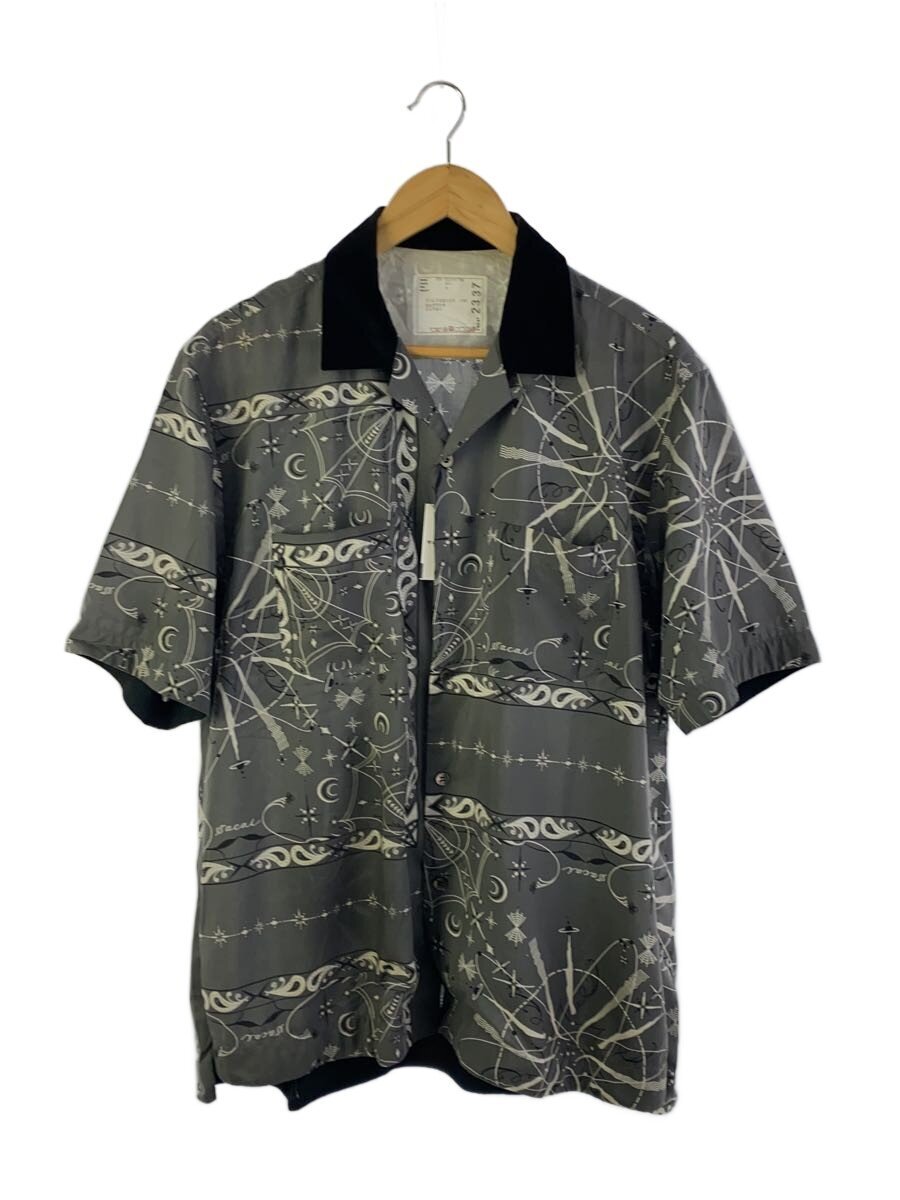 【中古】sacai◆×DrWoo/20SS/Bandana Print Shirt/アロハシャツ/3/20-02337M【メンズウェア】