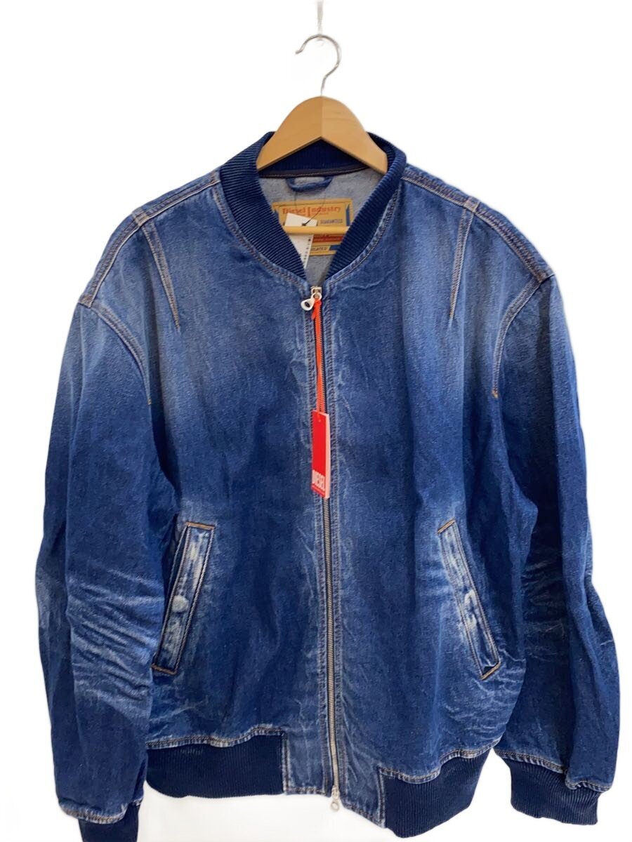【中古】DIESEL◆Gジャン/L/綿織物/インディゴ【レディース御召しもの】