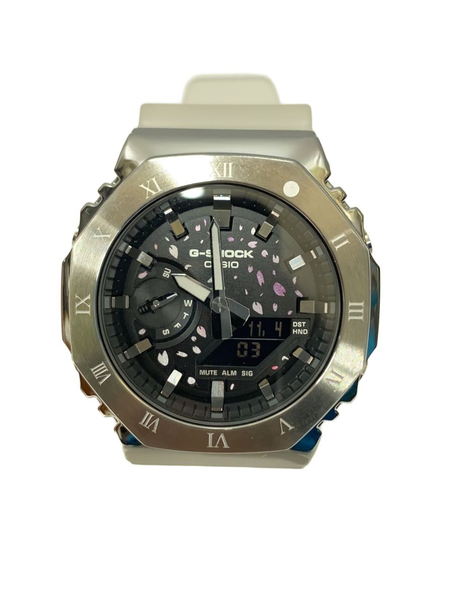 【中古】CASIO◆ONE 差しゆるす ROCK/ワンオクロック/生成20周年共同研究_G-SHOCK/アナログ/BLK/SLV【服飾雑貨他】