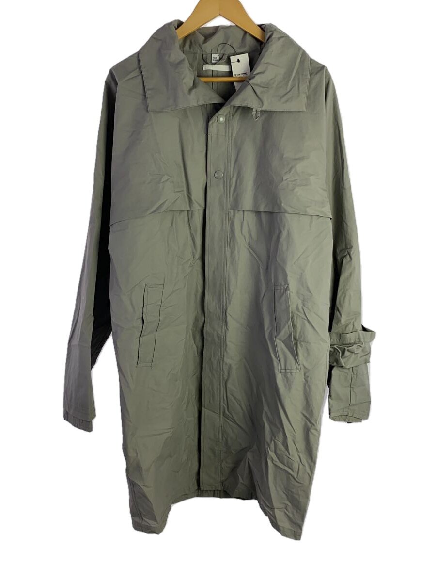 【中古】Helmut Lang◆I/落下傘/自分自身期/トレンチコート/50/綿織物/GRY【メンズウェア】
