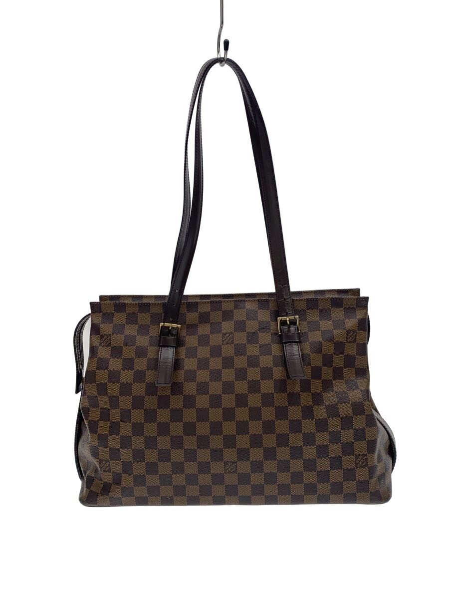 【中古】LOUIS VUITTON◆チェルシー_ダミエ・エベヌ/PVC/BRW//【バッグ】|2nd STREET 店