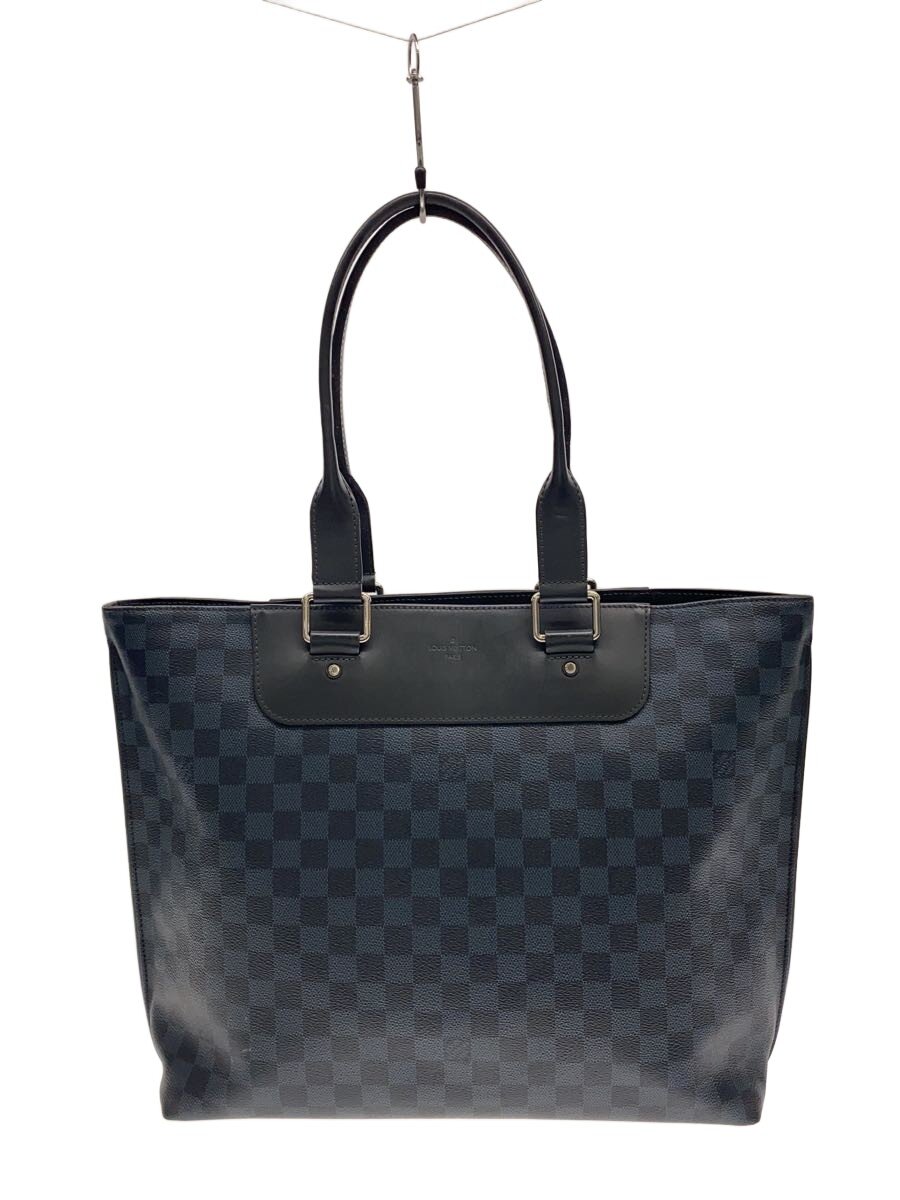 【中古】LOUIS VUITTON◆カバ・ヴォワヤージュ_ダミエ・グラフィット/PVC/BLK//【御徒面子】