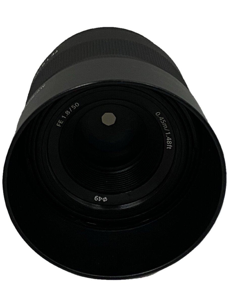 【中古】SONY◆水晶体 FE 50粍 F1.8 SEL50F18F【写真機】