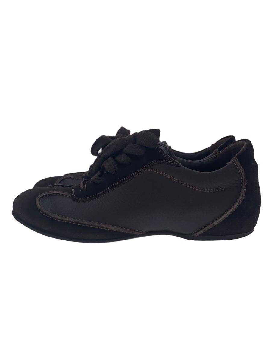【中古】BOTTEGA VENETA◆ローカットスニーカー/35/BRW/レザー【シューズ】|2nd STREET 店
