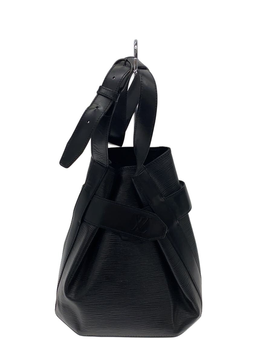 【中古】LOUIS VUITTON◆サック・デポール_エピ/なめし革/BLK//【御徒面子】