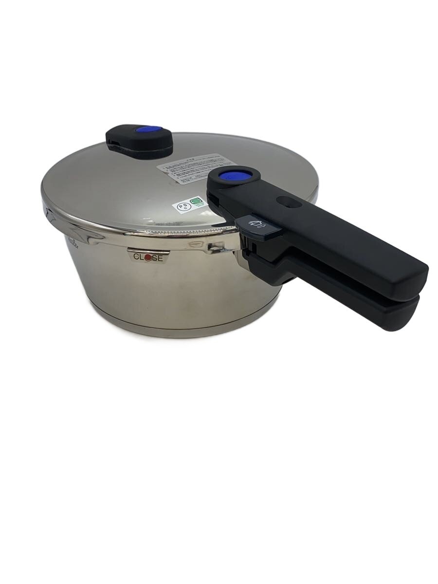【中古】Fissler◆圧力鍋/容量:3.5L/SLV/90-03-11-511【キッチン用品】