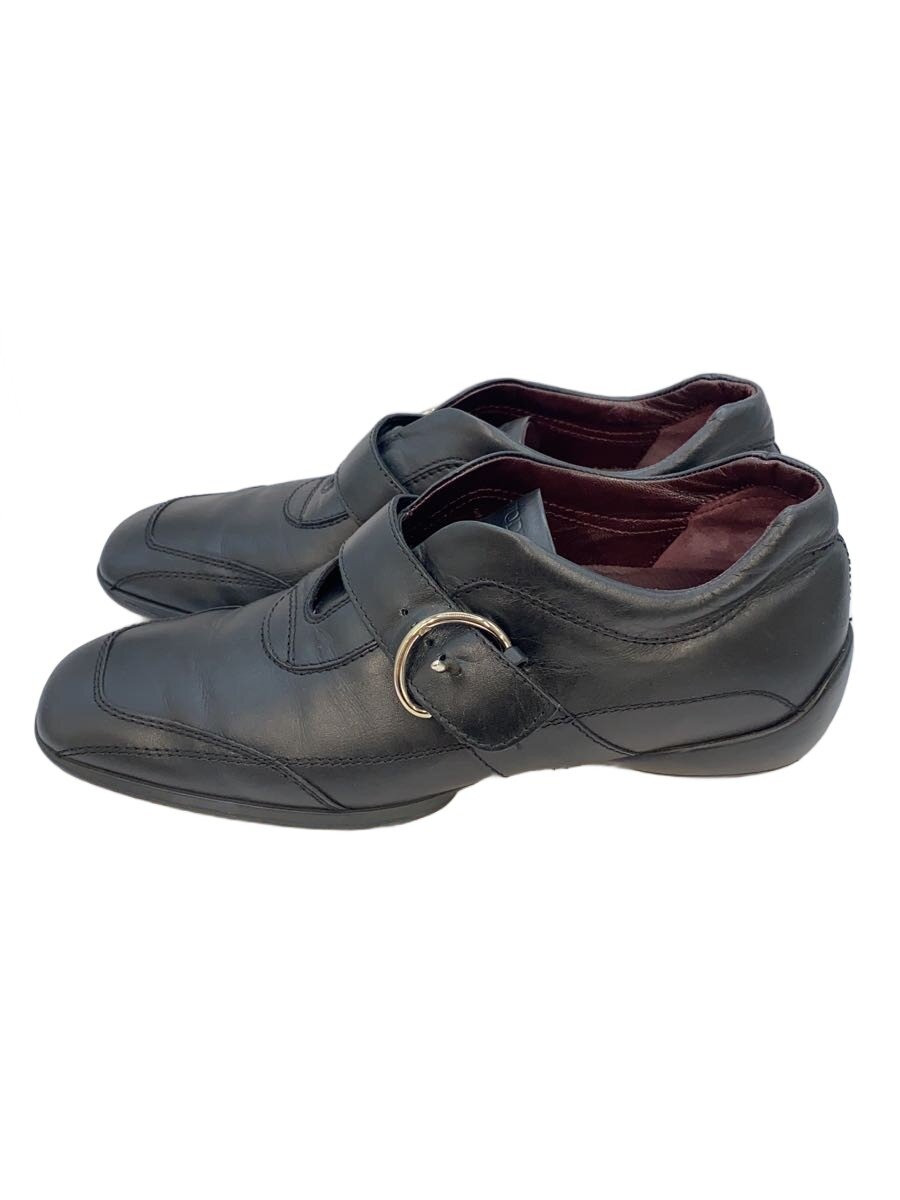 【中古】TOD’S◆ローカットスニーカー/35.5/BLK/なめし革【シューズ】