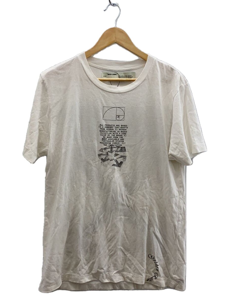 【中古】OFF-WHITE◆プルオーバー/M/綿織物/WHT/omaa027r20185005【メンズウェア】