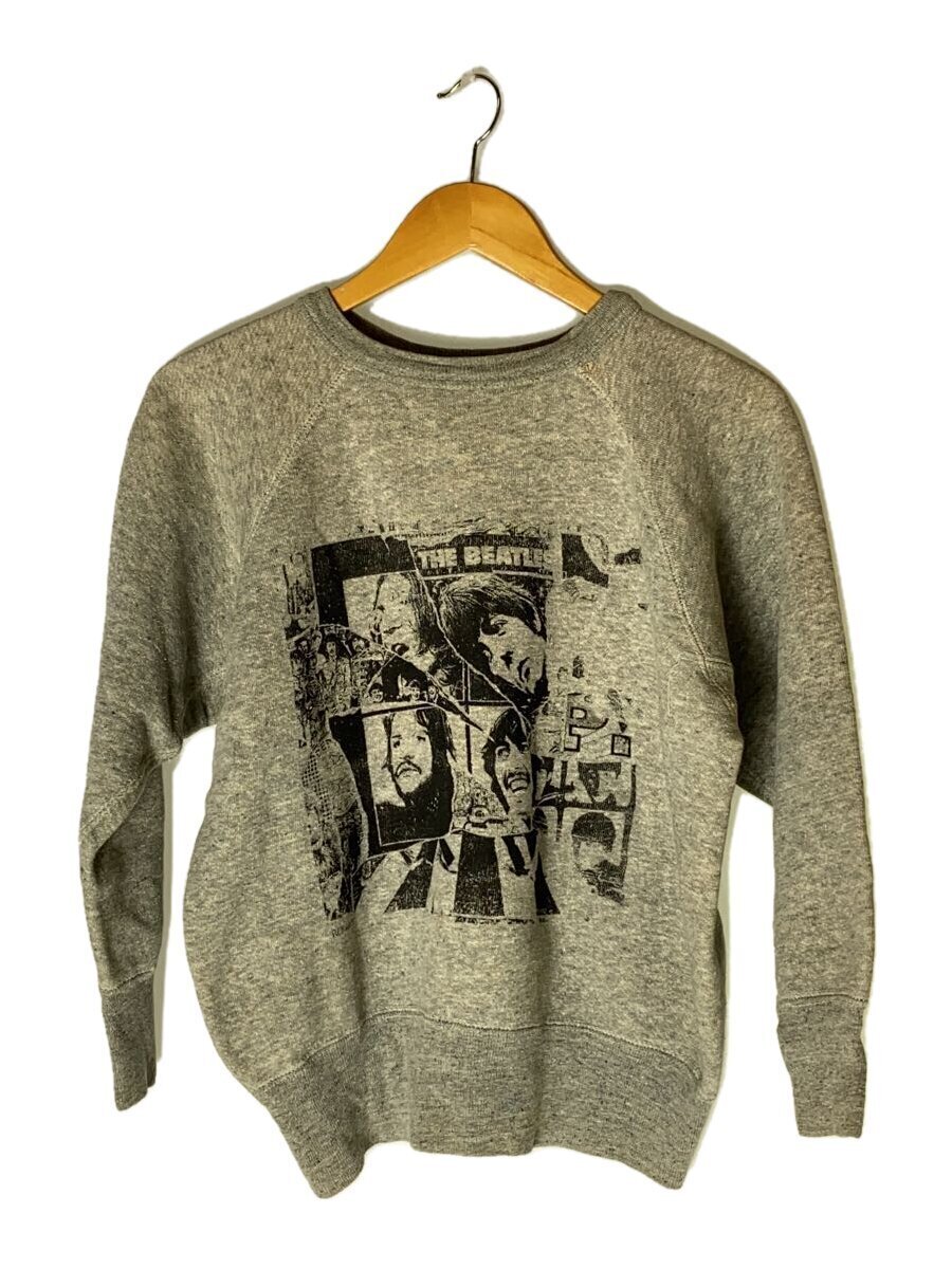 【中古】汗水/--/綿織物/GRY/60s/ラグラン【メンズウェア】