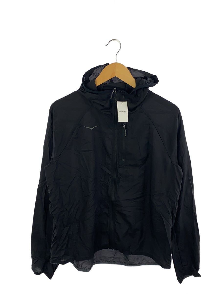 【中古】HOKA(HOKA ONE ONE)◆SKYFLOW JACKET/L/ナイロン/BLK/1141671//【レディース御召しもの】