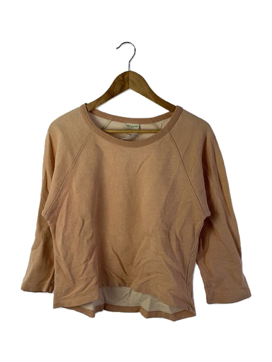 【中古】DRIES VAN NOTEN◆長袖カットソー/S/綿織物/PNK/無地【レディース御召しもの】