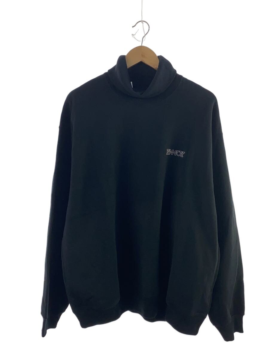 【中古】ENNOY◆汗水/XL/綿織物/BLK/無地/AW24BRENCT05NTL【メンズウェア】