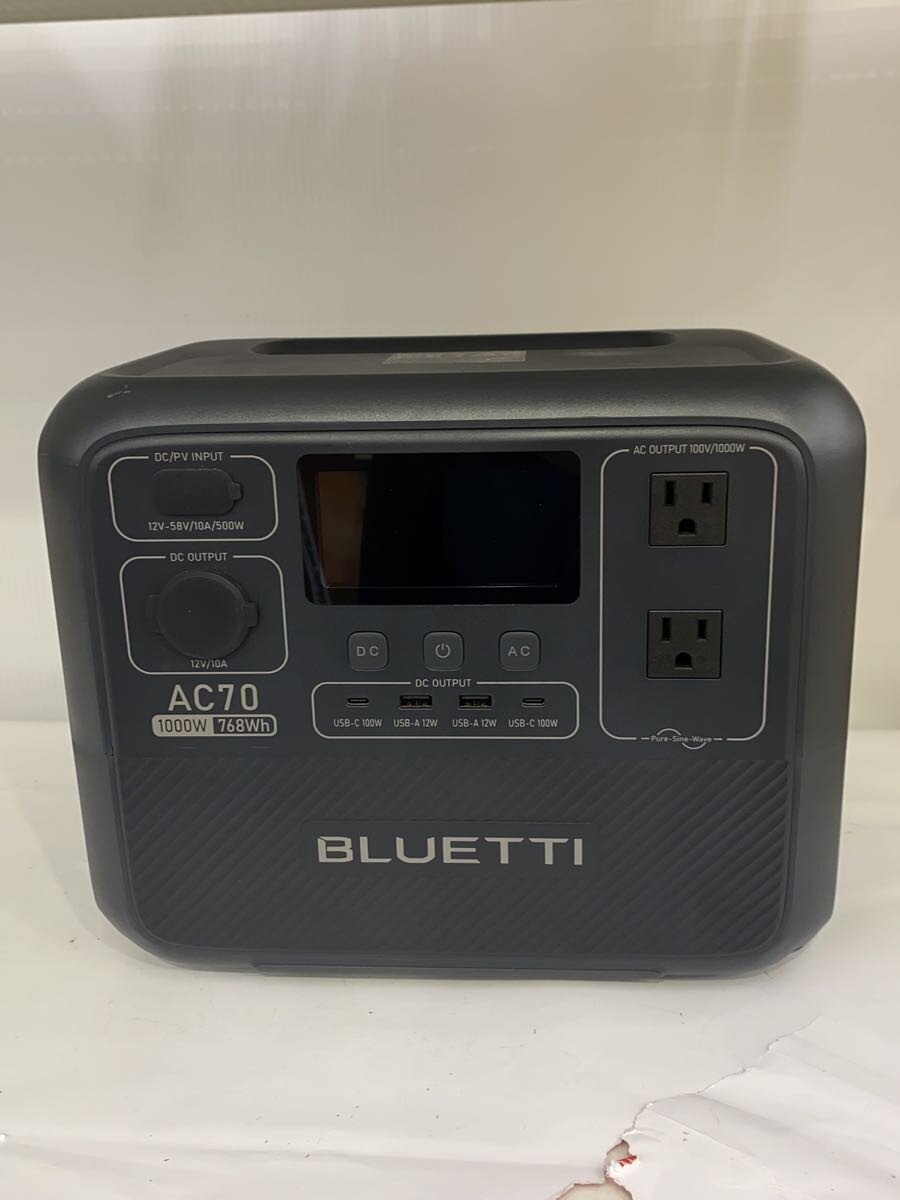 【中古】BLUETTI◆生きて行く家電余分の物//AC70/携帯型ワット数【家電・視覚性・オーディオ】