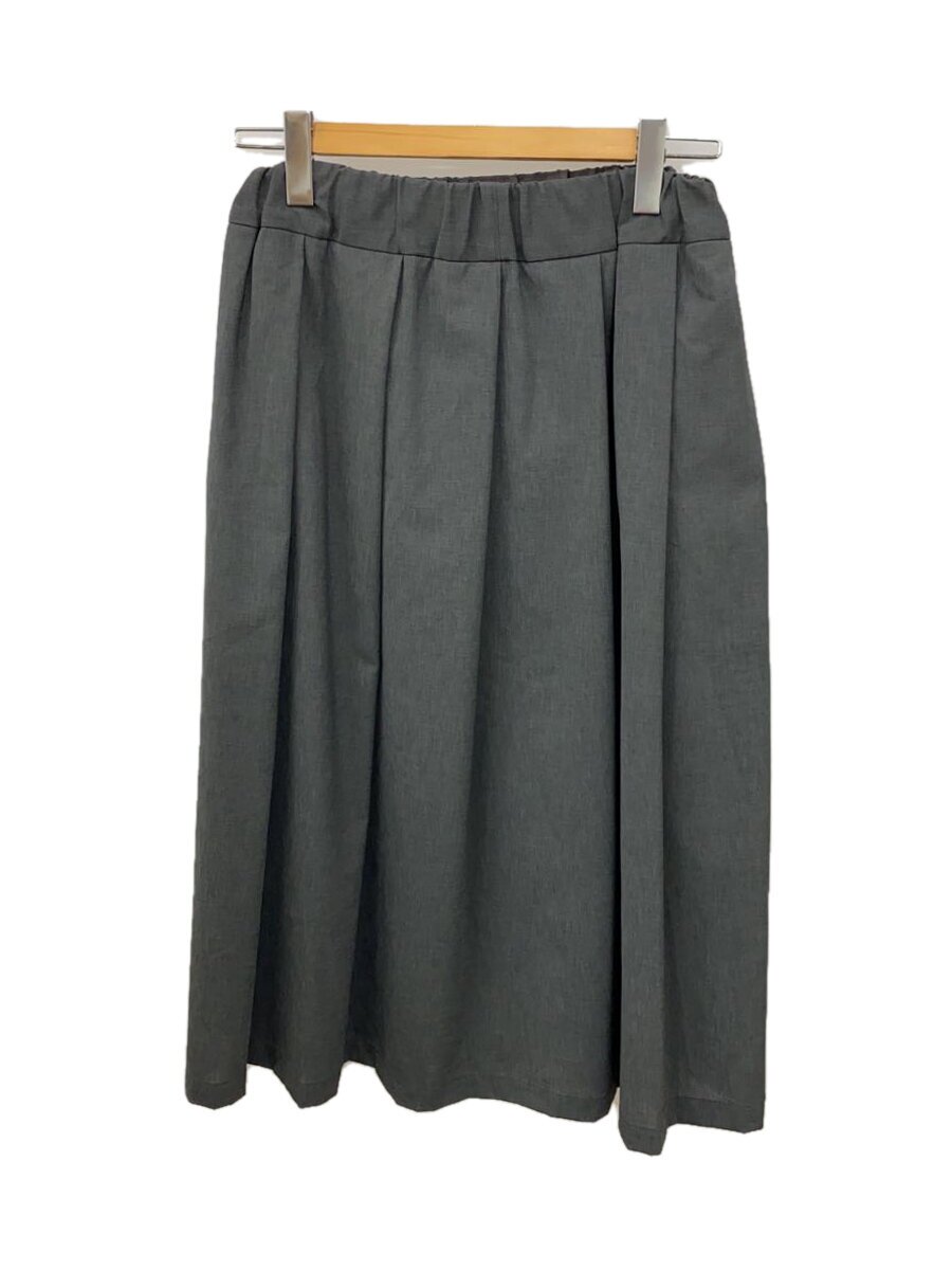 【中古】NO CONTROL AIR◆ロングスコート/36/ポリエステル/GRY/NC116SK【レディース御召しもの】