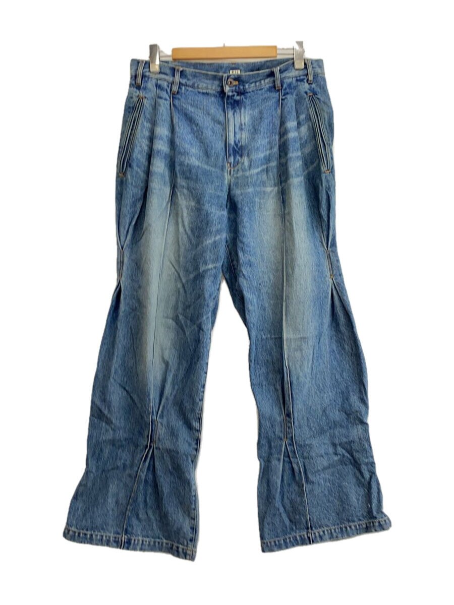 【中古】KHOKI◆25SS/Pleat-design denim pants/デニムパンツ/ボトム/3/IDG/25SS-P-09//【メンズウェア】|2nd STREET 店