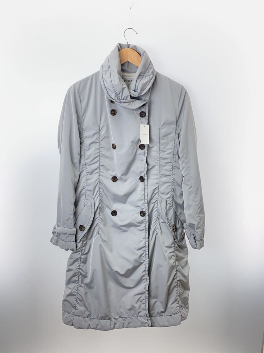 【中古】ISSEY MIYAKE◆中綿コート/2/ポリエステル/GRY/無地/IM71FA002【レディースウェア】｜2ｎｄ STREET 店
