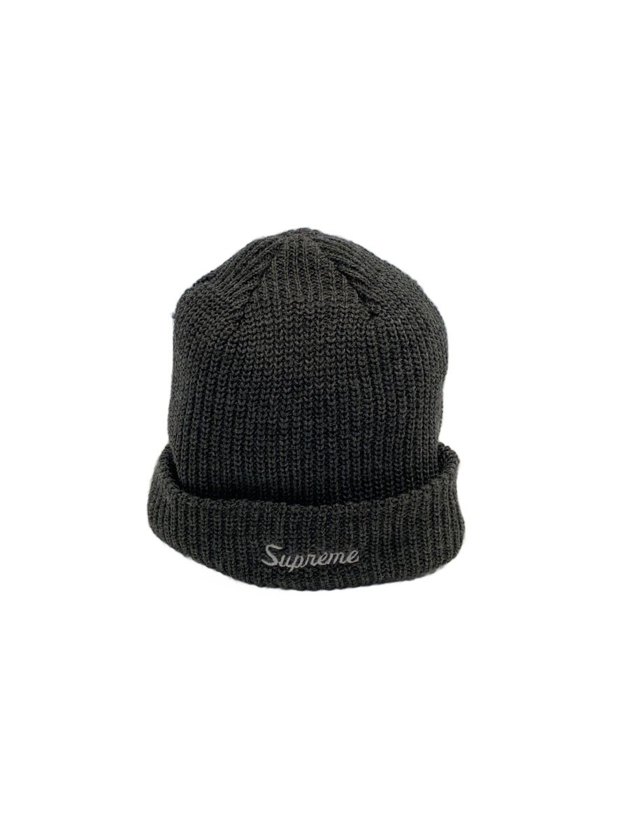 【中古】Supreme◆20AW/Loose Gauge Beanie/--/アクリル樹脂/GRY/メンズ【服飾雑貨他】