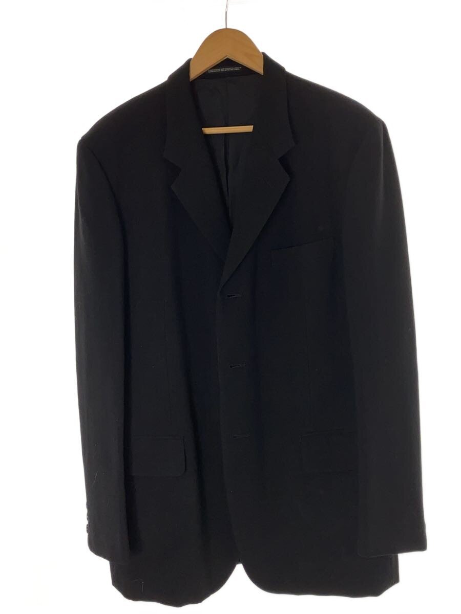 【中古】Yohji Yamamoto COSTUME D’HOMME◆テーラードジャケット/3/羊毛/HT-J88-114//【メンズウェア】