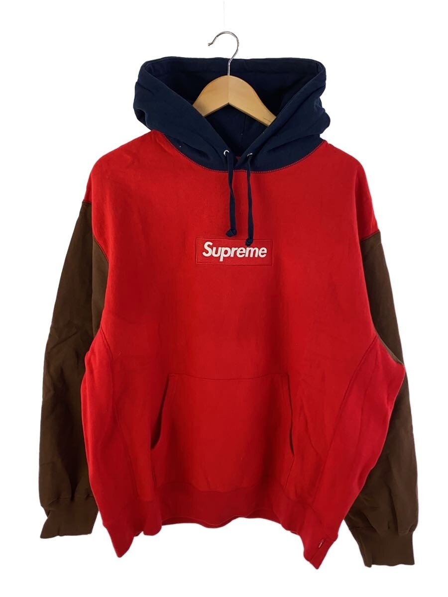 【中古】Supreme◆パーカー/L/綿織物/RED【メンズウェア】