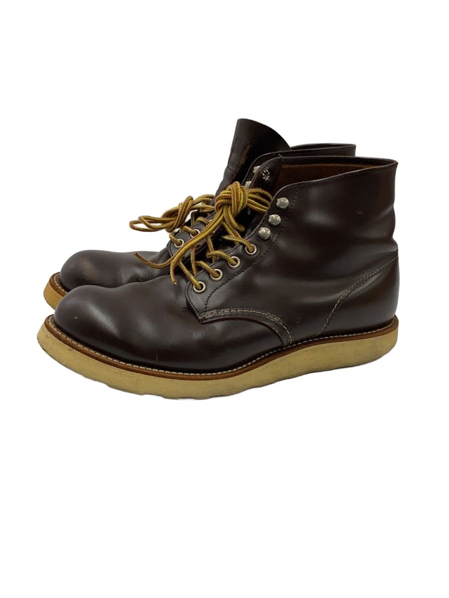 【中古】RED WING◆なめし革欠けら/気魂減り、剥がれ/シュータン不都合/ハイカットスニーカー/27珊/9D//【シューズ】