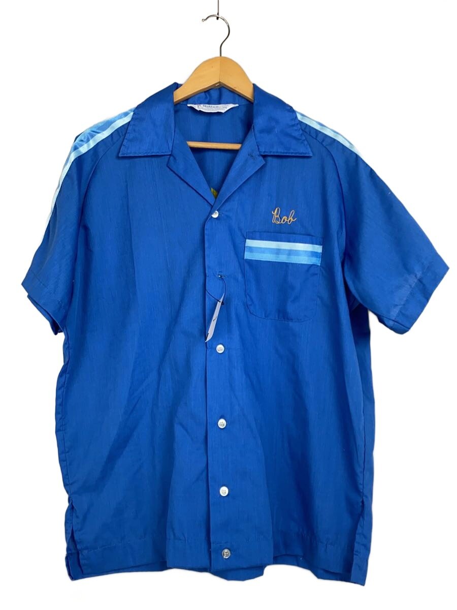【中古】HILTON◆ボーリングシャツ/半袖シャツ/L/ブルー【メンズウェア】｜2ｎｄ STREET 店