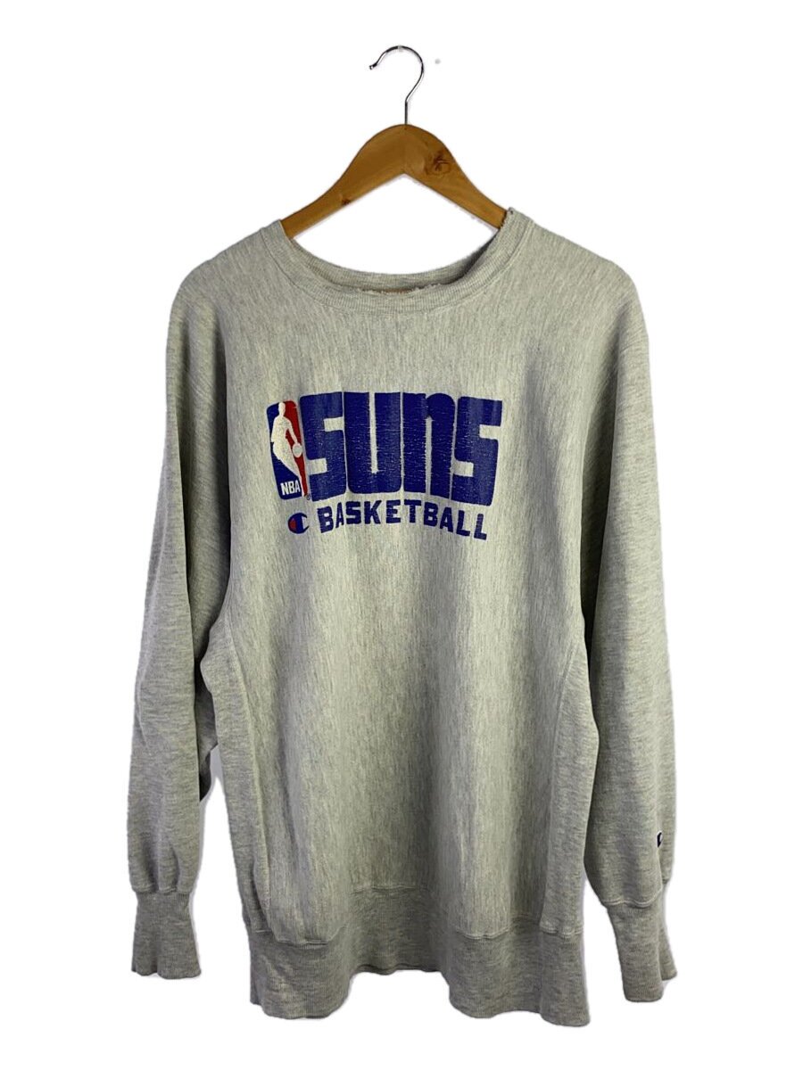 【中古】Champion◆汗水/XL/綿織物/GRY【メンズウェア】