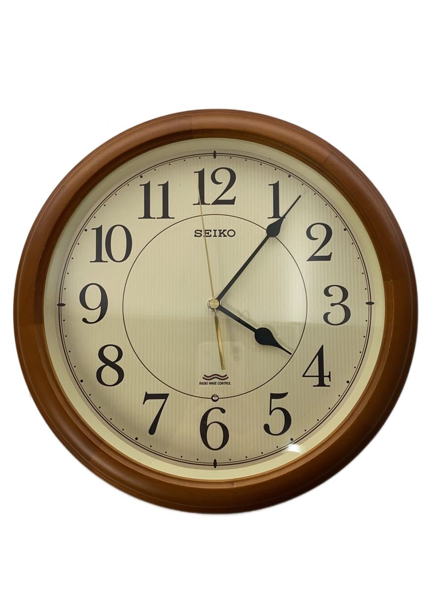【中古】SEIKO◆ツイン・パ/時計/電波時計/CML/KS224B【インテリア小物・日用雑貨】