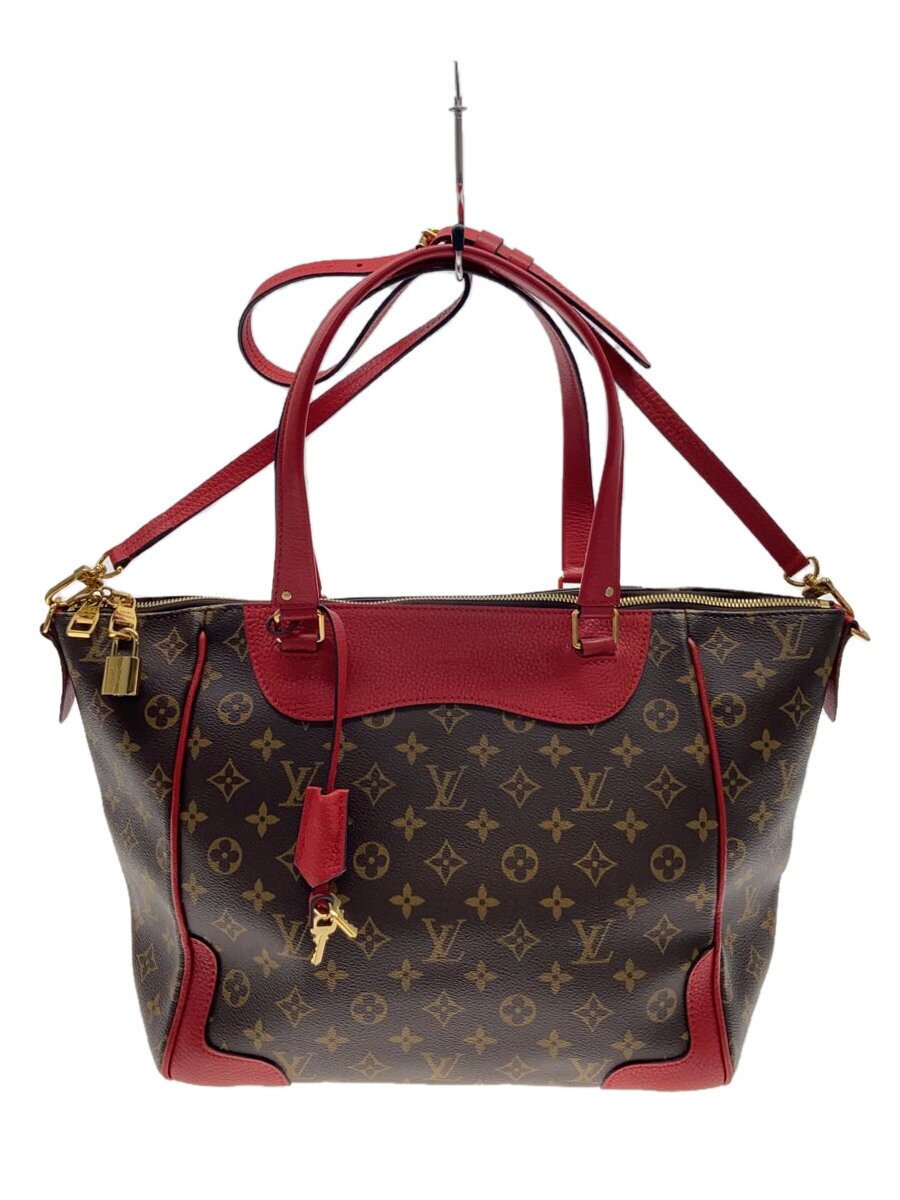 【中古】LOUIS VUITTON◆エストレーラ_モノグラム・帆布_BRW_ノワール/PVC/BRW【御徒面子】