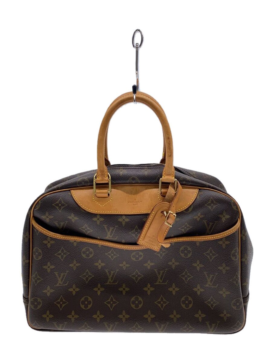 【中古】LOUIS VUITTON◆2)ボーリング・ヴァニティ(ドーヴィル)_モノグラム・キャンバス_BRW/PVC/BRW【バッグ】｜2ｎｄ STREET 店