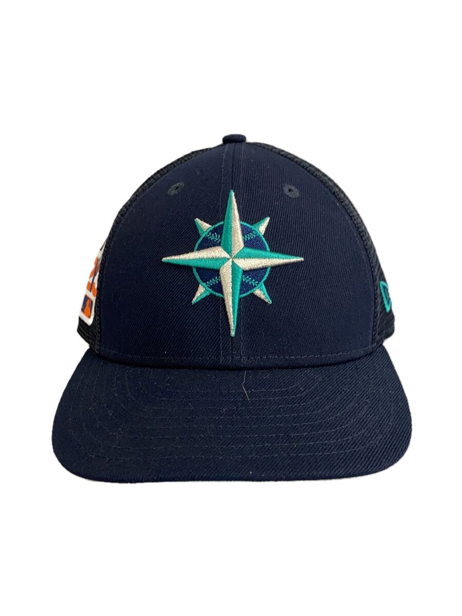 【中古】NEW ERA◆マリナーズ/2023/発条/旗がしら//7 1/4/ポリエステル/NVY/メンズ【服飾雑貨他】
