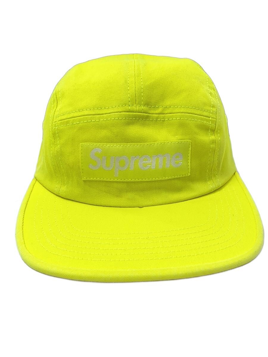 【中古】Supreme◆旗がしら/FREE/綿織物/YLW/無地/メンズ/Washed TwillChino CAP【服飾雑貨他】