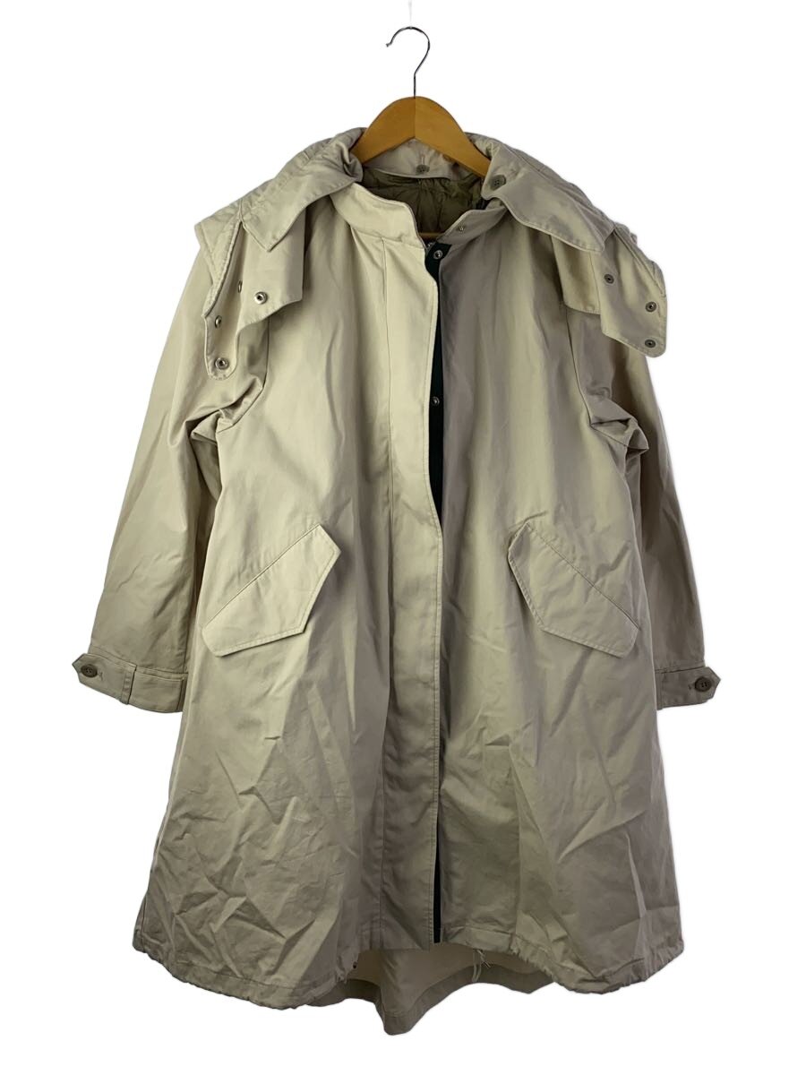 【中古】MARECHAL TERRE◆厚地の外套/2/綿織物/BEG/無地/ZMT204CO047【レディース御召しもの】