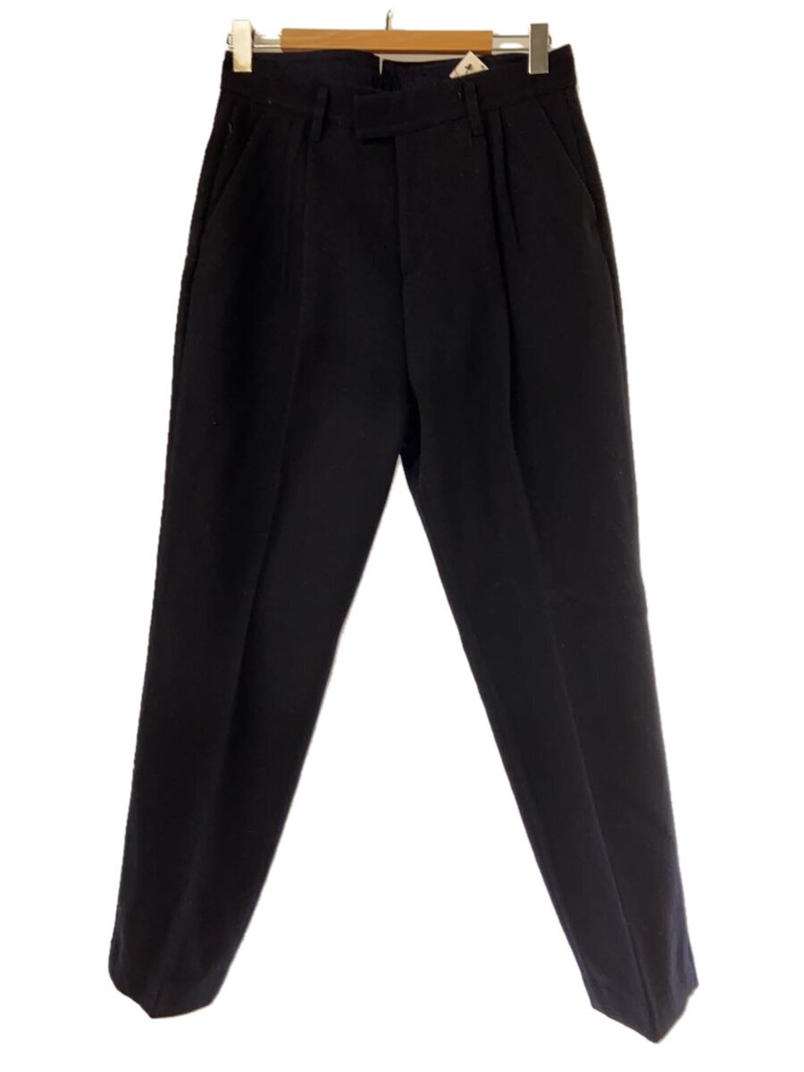 【中古】stein◆Wide Straight Trousers/スラックスズボン下/L/羊毛/米国海軍/無地/ST-049【メンズウェア】