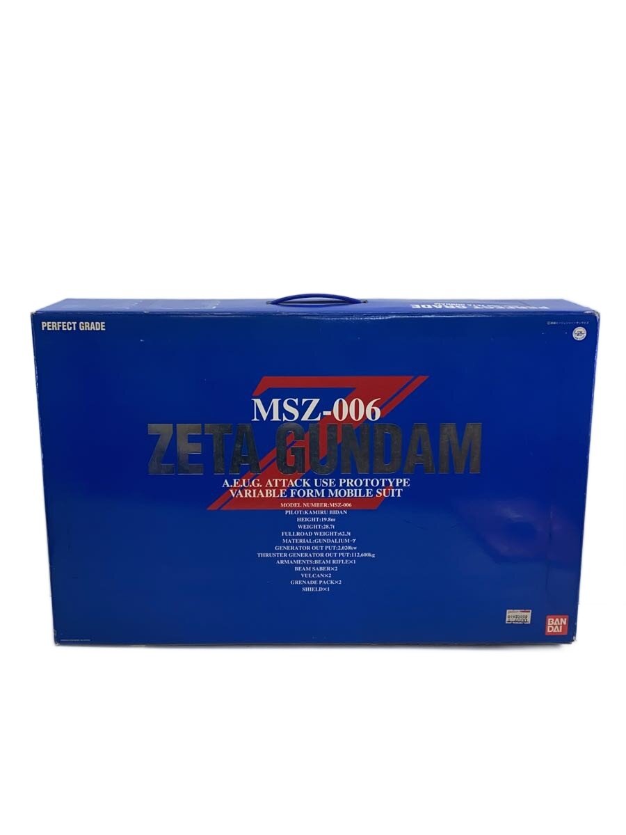 【中古】BANDAI◆PERFECT GRADE/MSZ-006 ZETA GUNDAM/ガンダム【ホビー】｜2ｎｄ STREET 店