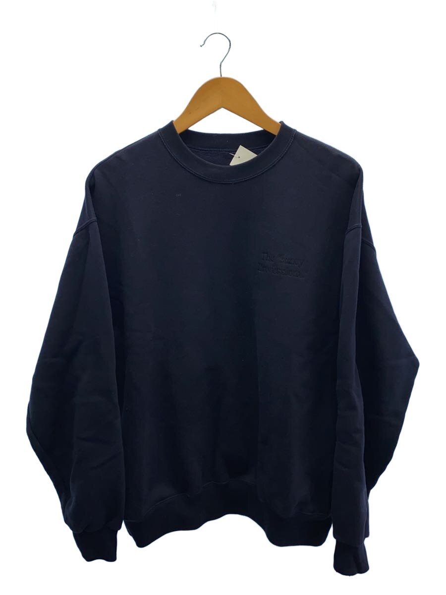 【中古】ENNOY◆25SS/刺繍ロゴクルーネックスウェット/L/コットン/ネイビー/紺/SS25BRENCT01NTL【メンズウェア】｜2ｎｄ STREET 店