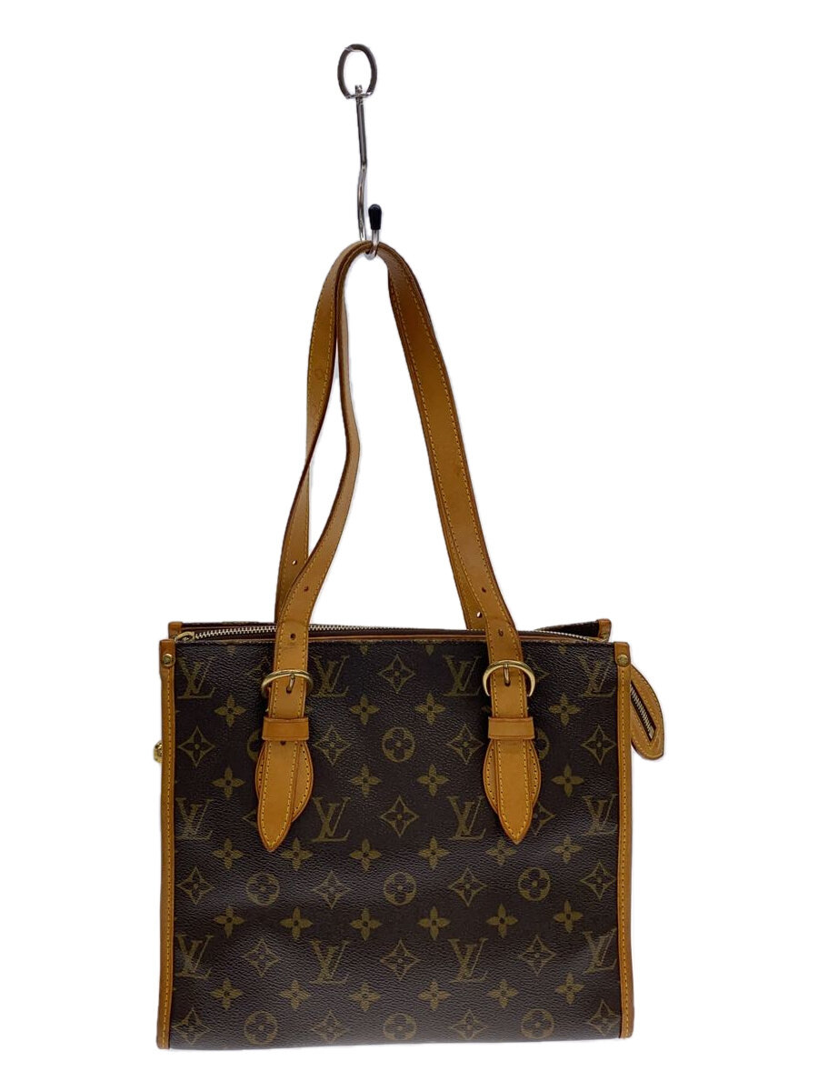 【中古】LOUIS VUITTON◆ポパンクール・オ_モノグラム・キャンバス/PVC/BRW【バッグ】｜2ｎｄ STREET 店