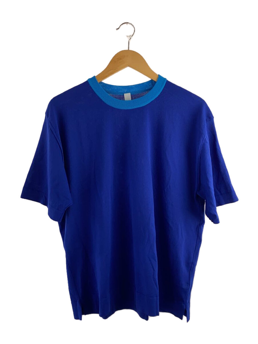 【中古】CFCL◆TC SOFT SHORT SLEEVE TEE SHIR/3/綿織物/BLU/CF009KN056【メンズウェア】