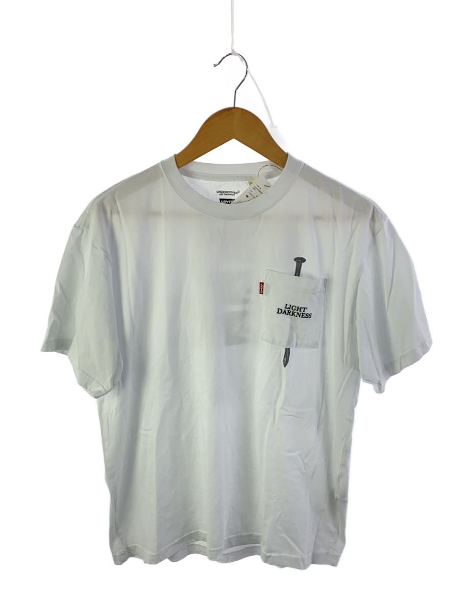 【中古】Levi’s◆プルオーバー/M/綿織物/WHT/パソコン9-0023A-0000//【メンズウェア】