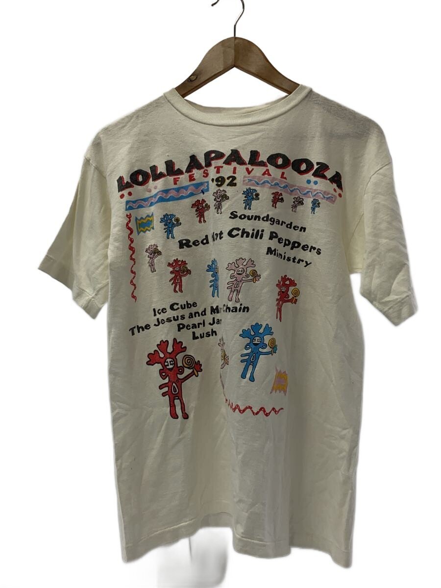 【中古】プルオーバー/--/綿織物/WHT【メンズウェア】