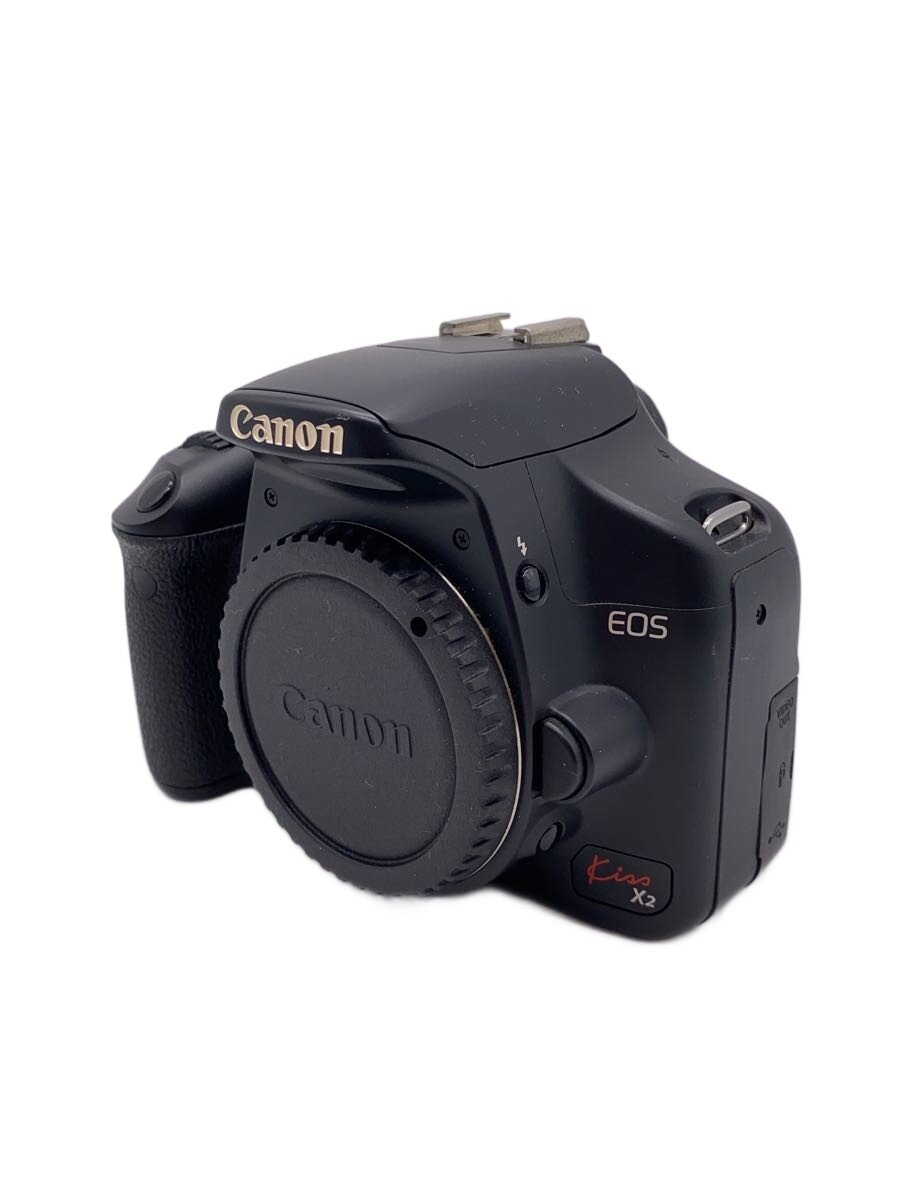 【中古】CANON◆一眼レフデジタルカメラ/DS126181/EOS Kiss X2/18-55粍//【写真機】