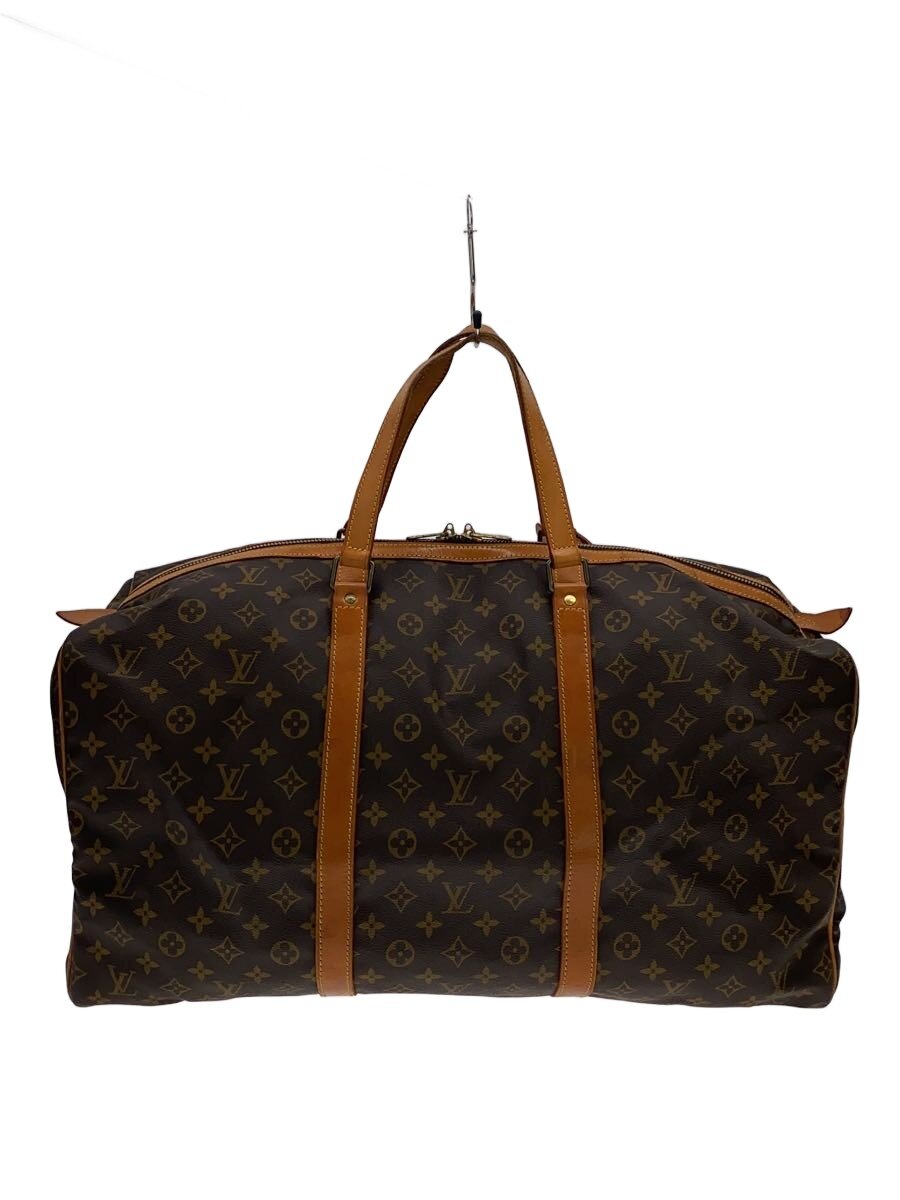 【中古】LOUIS VUITTON◆キーポル55_モノグラム・帆布/PVC/BRW/ボストンバッグ/m41424【御徒面子】