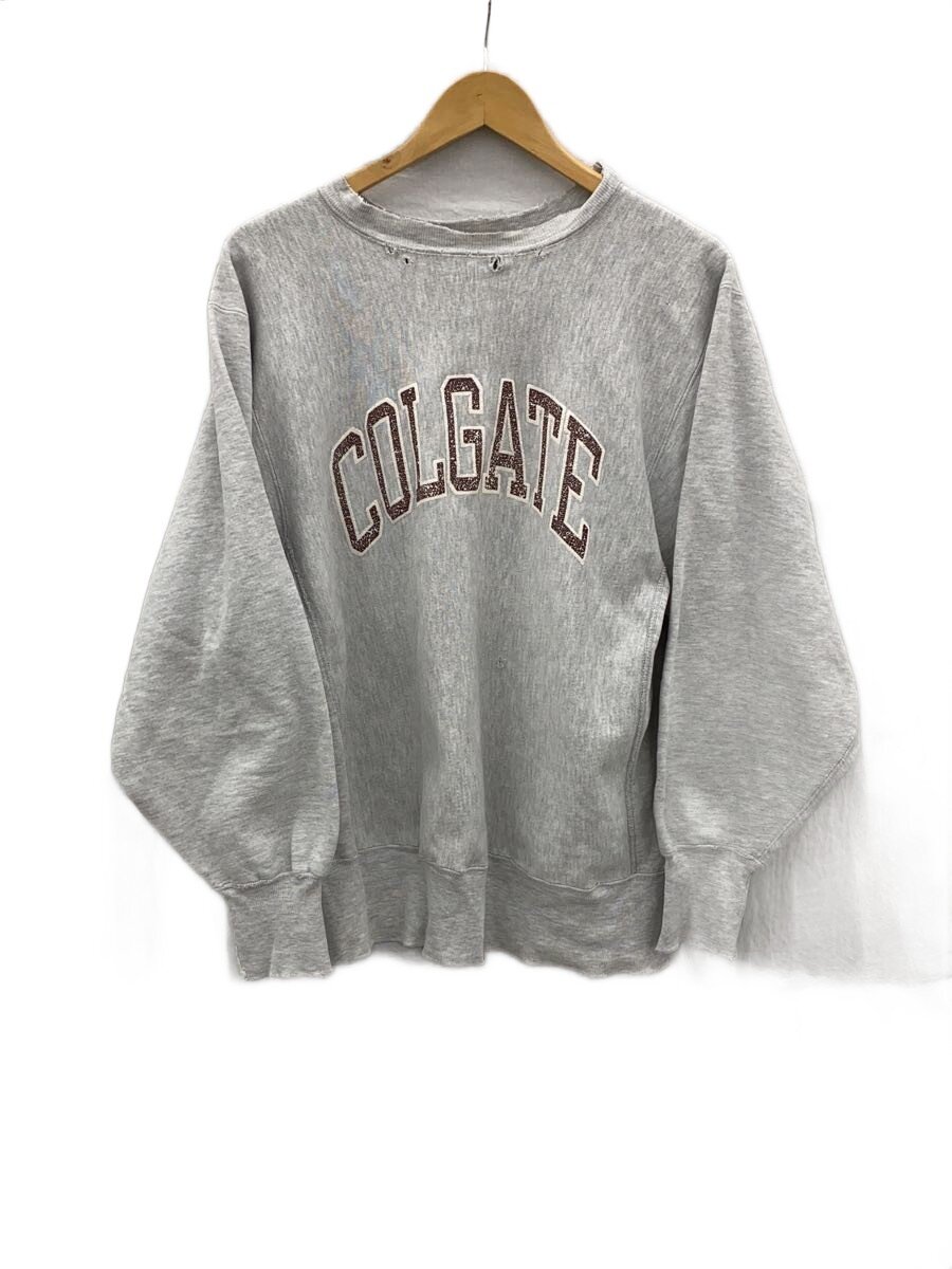 【中古】Champion◆汗水/L/綿織物/GRY【メンズウェア】