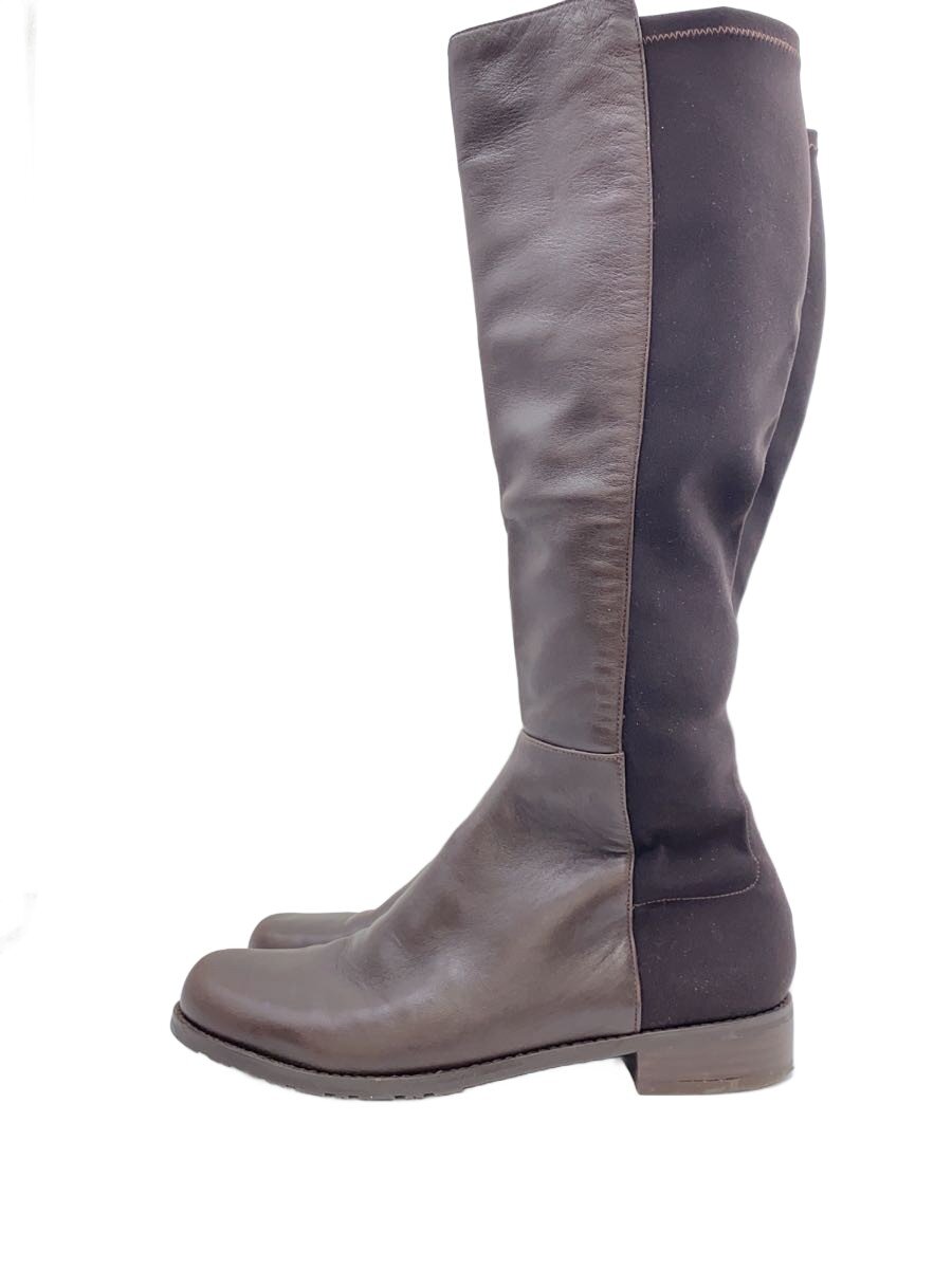 【中古】STUART WEITZMAN◆ロングブーツ/7M/BRW/NW15875【シューズ】