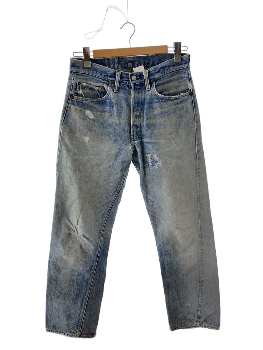 【中古】Levi’s◆70s/501/66single/66前期/目じるし6/酉の方角書きあらわす33/ジーンズ/IDG/無地//【メンズウェア】