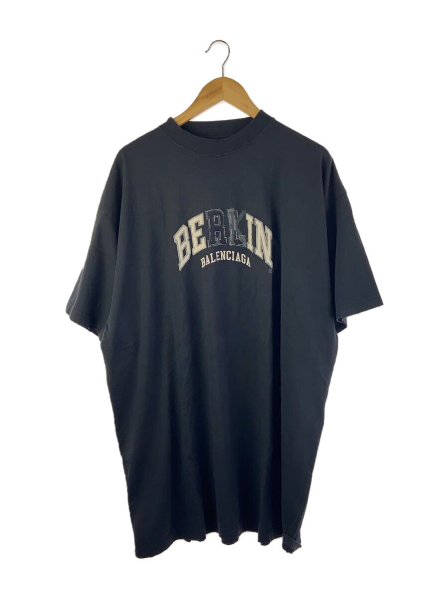 【中古】BALENCIAGA◆Tシャツ/4/コットン/BLK/2023 00624【メンズウェア】|2nd STREET 店