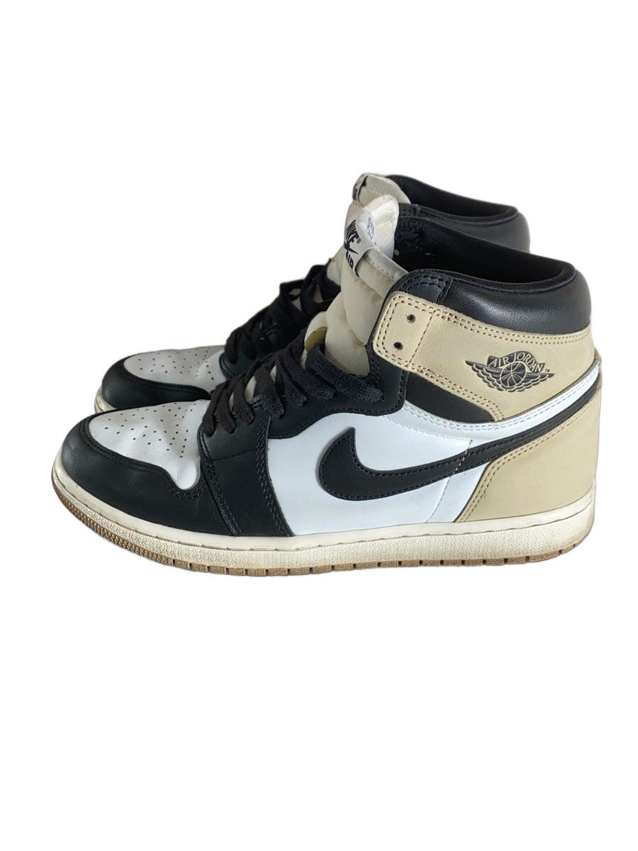 【中古】NIKE◆AIR JORDAN 1 HIGH OG_大気圏 ジョーダン 1 御機嫌 OG/26.5糎/WHT【シューズ】