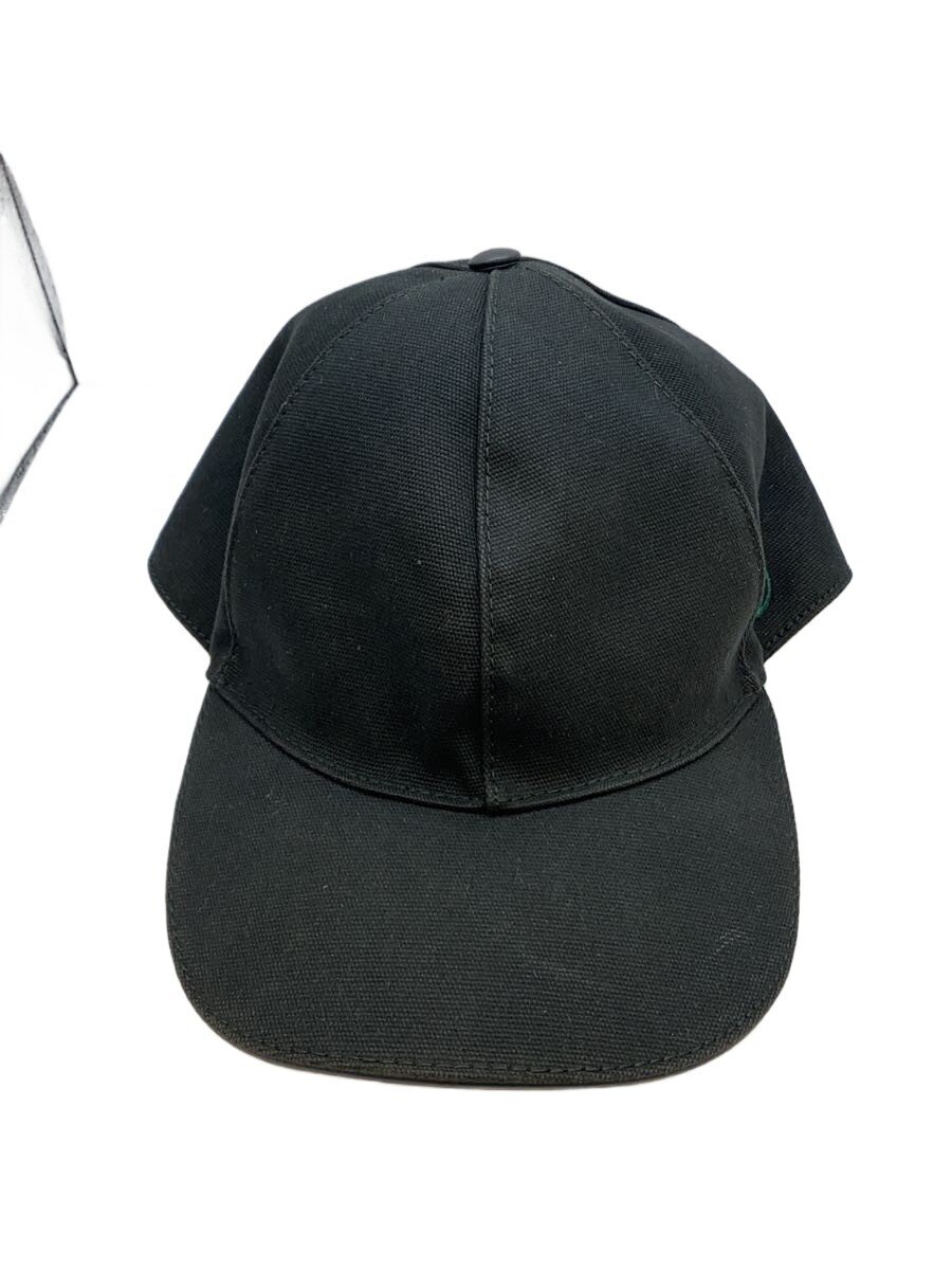 【中古】GUCCI◆ロゴタイプ旗がしら/旗がしら/L/綿織物/BLK/メンズ【服飾雑貨他】