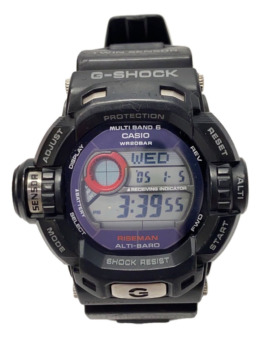 【中古】CASIO◆カシオ/ウオッチ/デジタル/GW-9200J【服飾雑貨他】