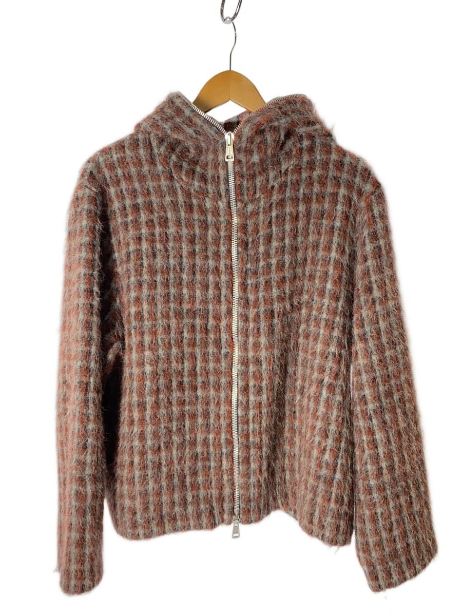 【中古】OUR LEGACY◆FULL ZIP HOOD Boston Check/上衣/46/羊毛/BRW/M4243FB//【メンズウェア】