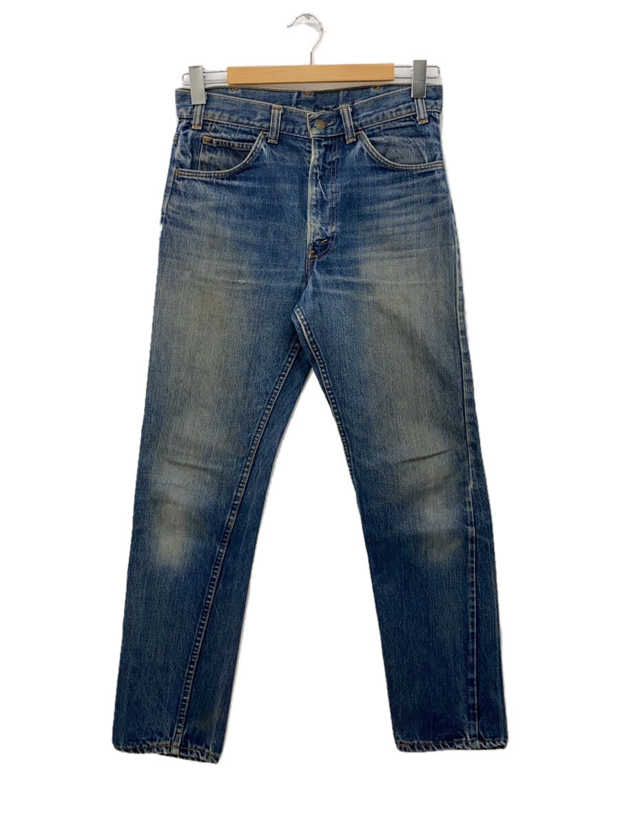 【中古】Levi’s◆VT/60-70s/BIGE/606/オレンジ色溜め桶/--/ジーンズ/IDG/不都合有/W31【メンズウェア】
